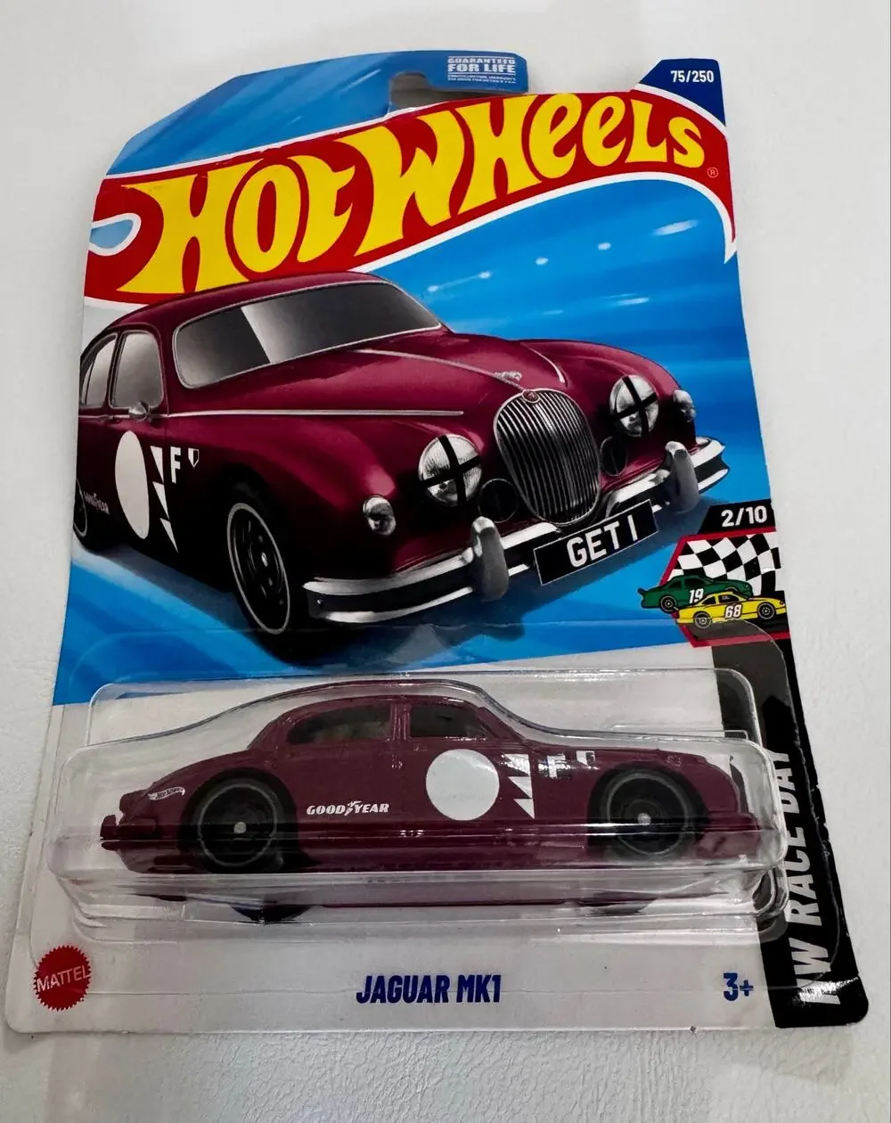 2024 Hot Wheels Jaguar MK1 HW Race Day 75/250 2/10 Diecast New Sealed